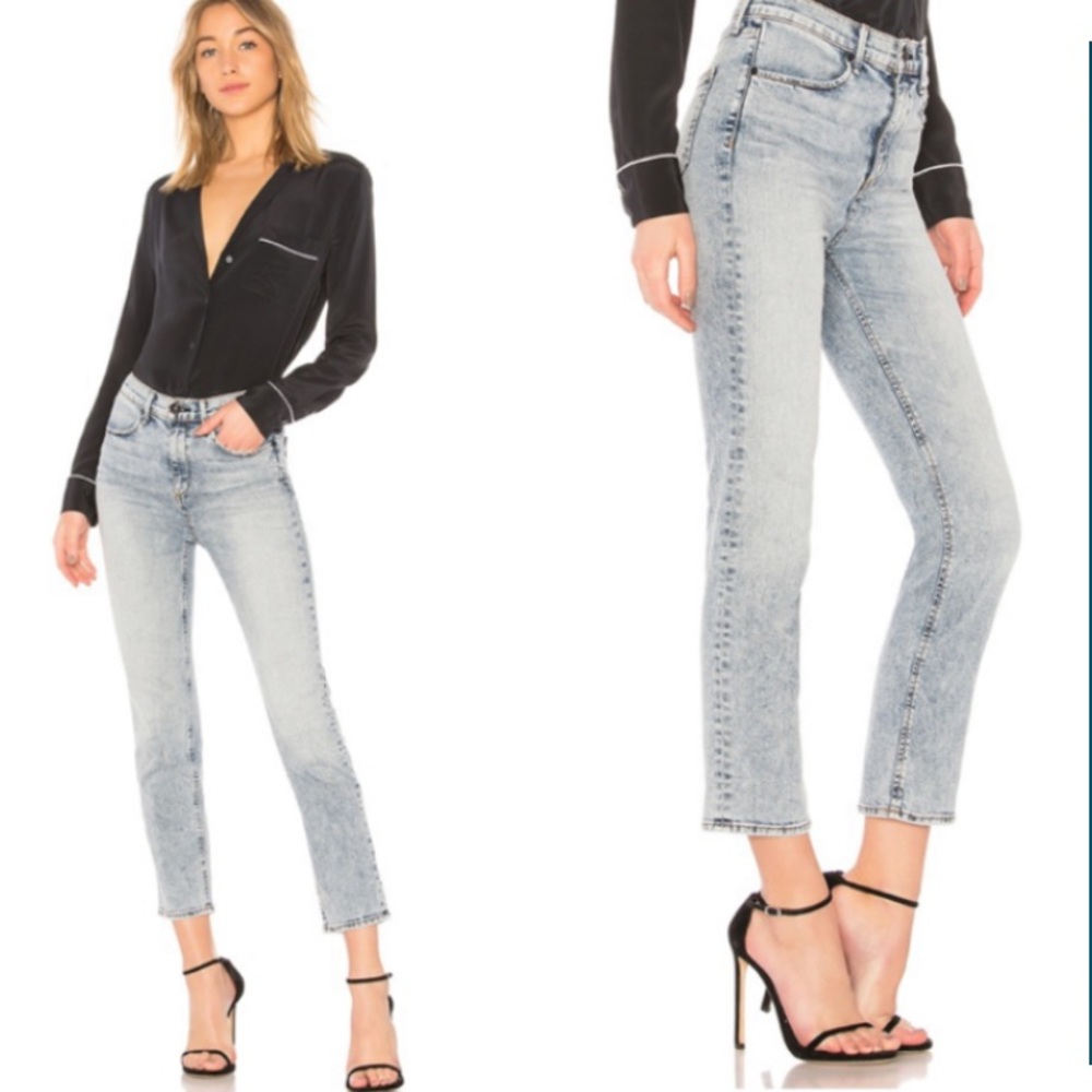 Rag & Bone High Rise Cigarette Ankle Jeans